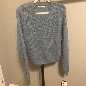 Dusty blue sweater